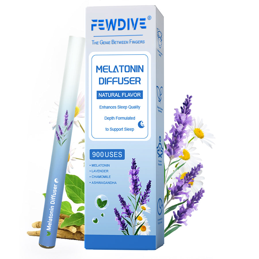 FEWDIVE Herbal Diffusion Pen Vitamin B12 Pure Herb NAD+ Berry Relaxation Stick & Oral Air Freshening, Scented Oil Diffusers Forlung Detoxification -900 Uses