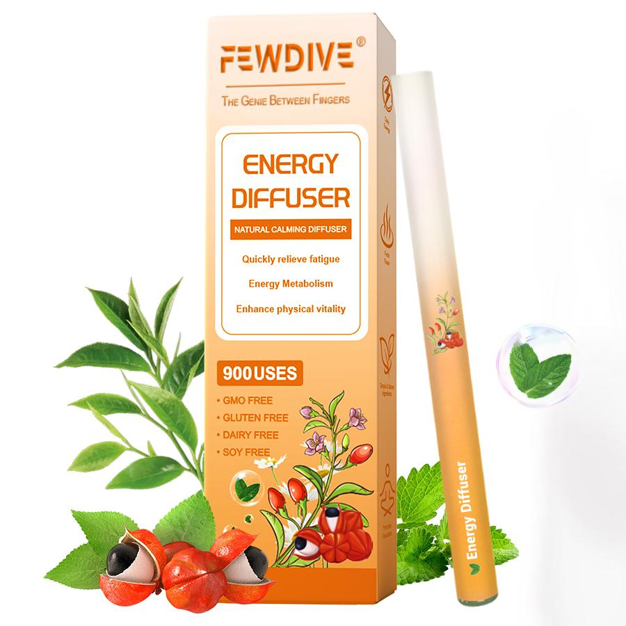 FEWDIVE Herbal Diffusion Pen Vitamin B12 Pure Herb NAD+ Berry Relaxation Stick & Oral Air Freshening, Scented Oil Diffusers Forlung Detoxification -900 Uses