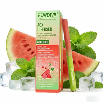 FEWDIVE Herbal Diffusion Pen Vitamin B12 Pure Herb NAD+ Berry Relaxation Stick & Oral Air Freshening, Scented Oil Diffusers Forlung Detoxification -600 Uses